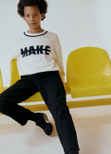 Брюки для мальчиков, Черный