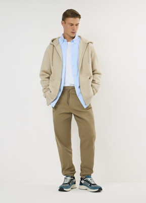 Джоггеры из твила, Бежевый