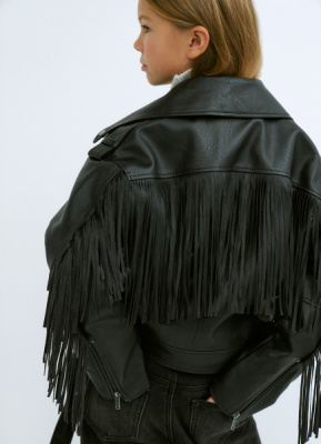 Косуха для девочек, Черный