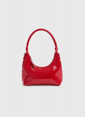 Сумка из лаковой кожи, Красный