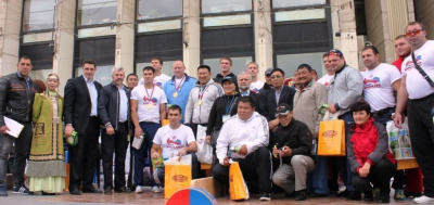 Евразийский кубок по мас-рестлингу: Колибабчук – первый, Федоров – второй /    Город Санкт-Петербург