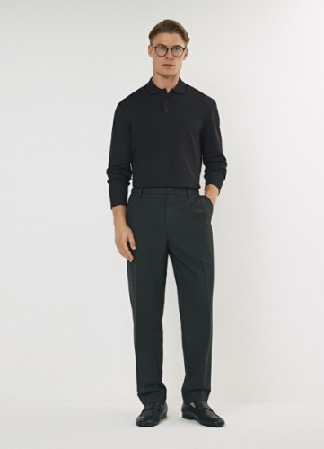 Брюки со стрелками, Серый