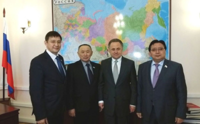 Министр спорта России Виталий Мутко поддерживает мас-рестлинг.   /    Город Санкт-Петербург