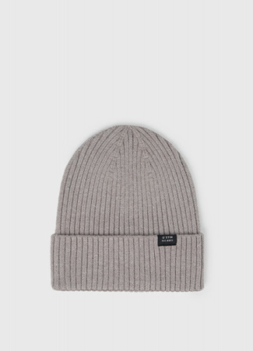 Шапка с шевроном, Серый