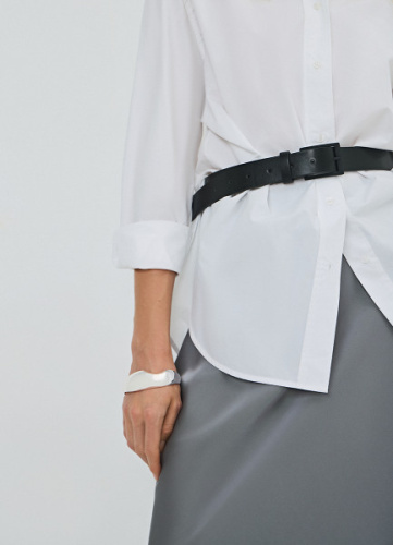 Ремень из искусственной кожи, Черный