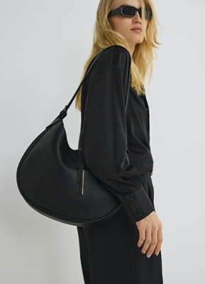 Сумка из искусственной кожи, Черный