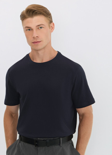 Футболка из хлопка, Синий