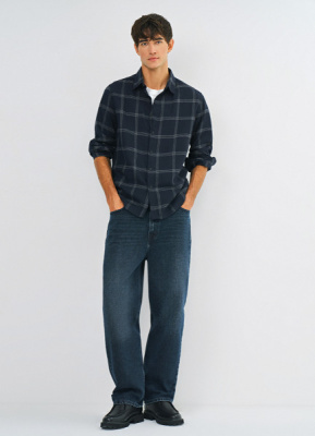 Свободные джинсы, Синий