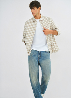 Свободные джинсы, Синий