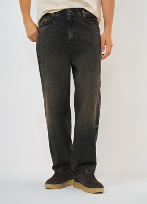 Свободные джинсы Baggy, Коричневый