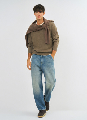 Свободные джинсы Baggy, Синий