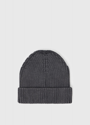 Шапка с эффектом варки, Серый