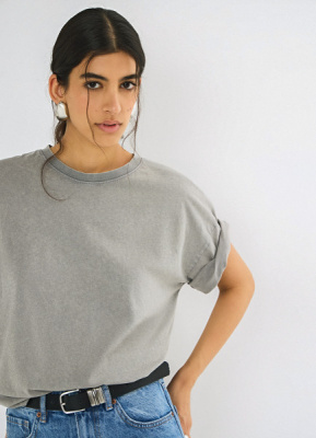 Футболка оверсайз, Серый