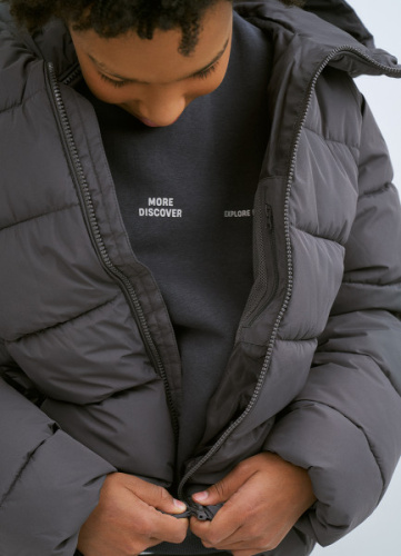 Утеплённая куртка для мальчиков, Серый