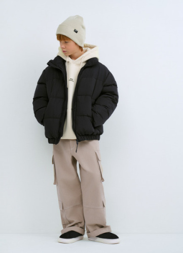 Утеплённая куртка для мальчиков, Черный