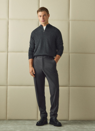 Брюки со стрелками, Серый