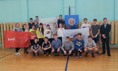 Урок мас-рестлинга в лицее РЖД /    