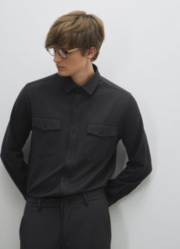 Рубашка, Серый