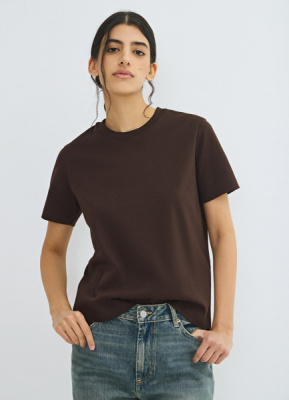Базовая футболка, Коричневый