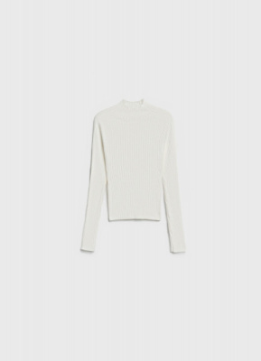 Вязаный джемпер для девочек, Белый