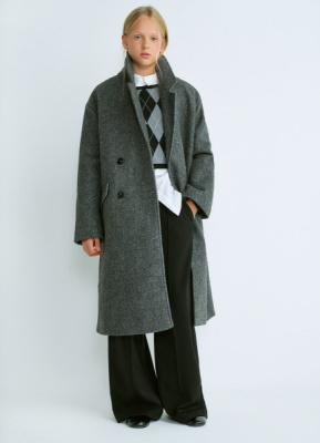 Пальто для девочек, Серый