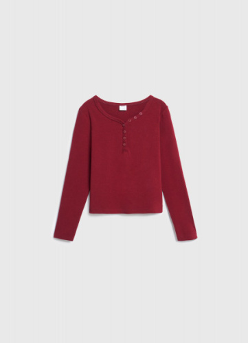 Лонгслив для девочек, Фиолетовый