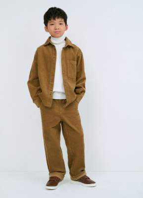 Брюки из вельвета для мальчиков, Бежевый