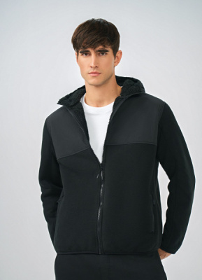 Толстовка на молнии, Черный