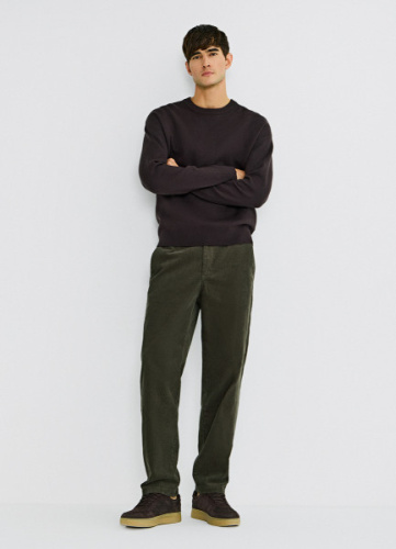 Брюки из вельвета, Зеленый