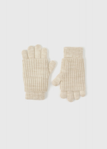 Перчатки и митенки для девочек, Бежевый