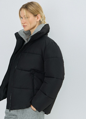 Утеплённая куртка, Черный