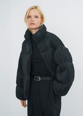 Утеплённая куртка, Черный