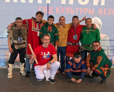 Северяне показали свое спортивное мастерство в московском парке /    Город Москва