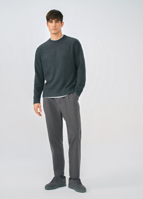 Джемпер с содержанием шерсти, Серый