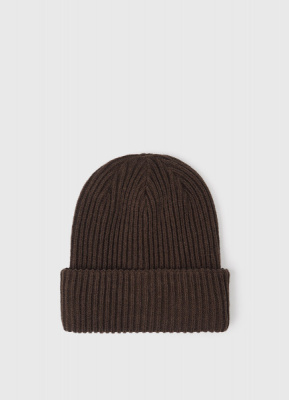 Шапка с содержанием шерсти, Коричневый