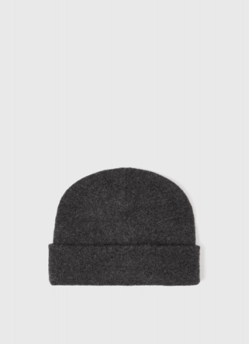 Шапка с содержанием шерсти, Серый
