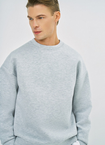 Свитшот из скубы, Серый