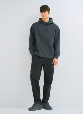 Худи с лёгким пич-эффектом, Серый