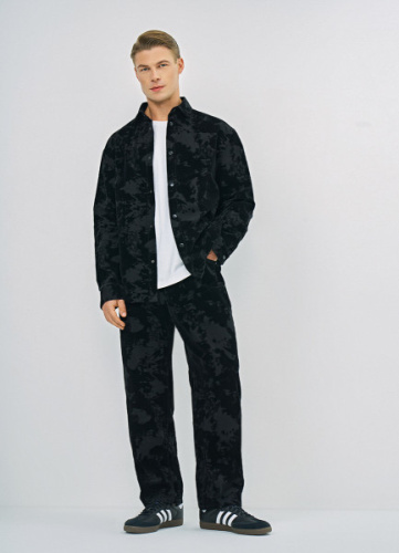 Свободные джинсы Relaxed, Черный