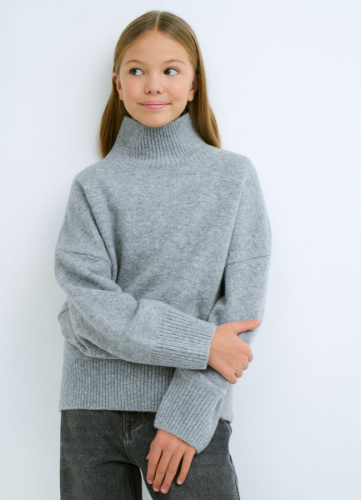 Свитер для девочек, Серый
