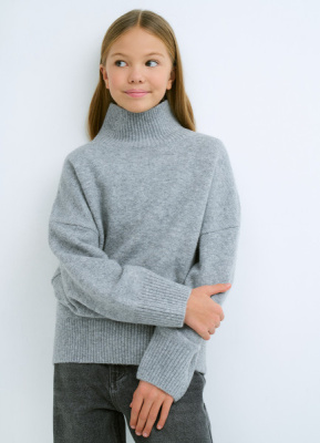 Свитер для девочек, Серый