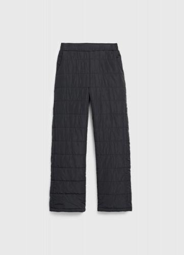 Утеплённые брюки для девочек, Черный