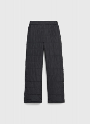 Утеплённые брюки для девочек, Черный