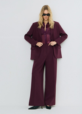 Широкие брюки, Фиолетовый