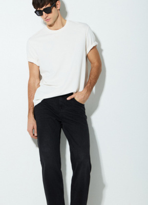 Джинсы Straight, Серый