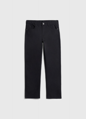 Брюки из твила для мальчиков, Черный