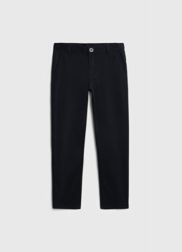 Брюки из твила для мальчиков, Черный