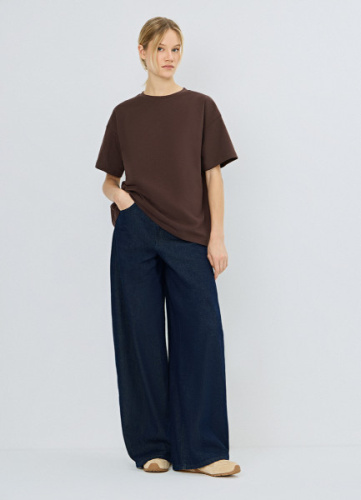 Футболка оверсайз, Коричневый