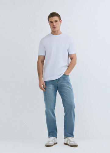 Зауженные джинсы, Голубой