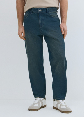 Свободные джинсы Bow, Синий